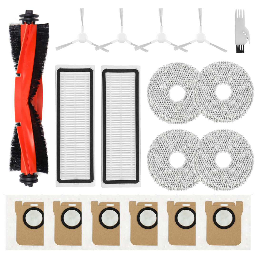 Spofan Zubehör Ersatz für Xiaomi X20+/X10+ Plus, für Dreame L10s Ultra/L10 Ultra/L10 Prime Saugrobot