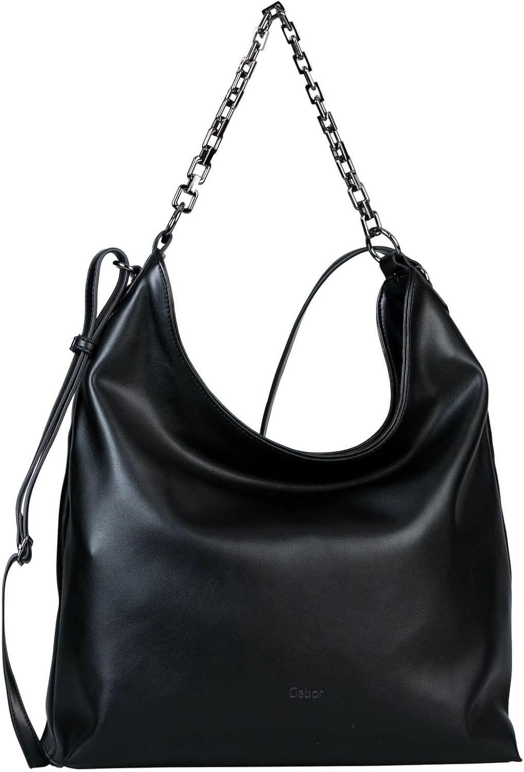 Gabor Bags Damen Banu Schultertasche 37x11x38 Schwarz, 37x11x38 Schwarz