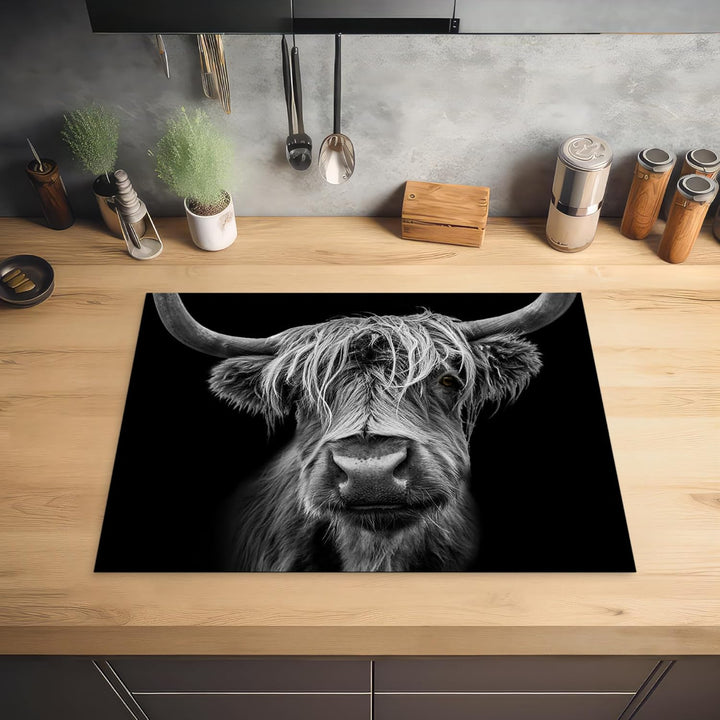 Herdabdeckplatte Einteilig Induktionsmatte Küche Abdeckung Ceranfeld Herd Abdeckplatte Vinyl Matte A