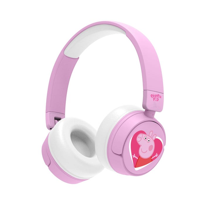 OTL Technologies Peppa Pig Kinder-Kopfhörer mit Lautstärkeregler und Audio-Sharing-Kabel