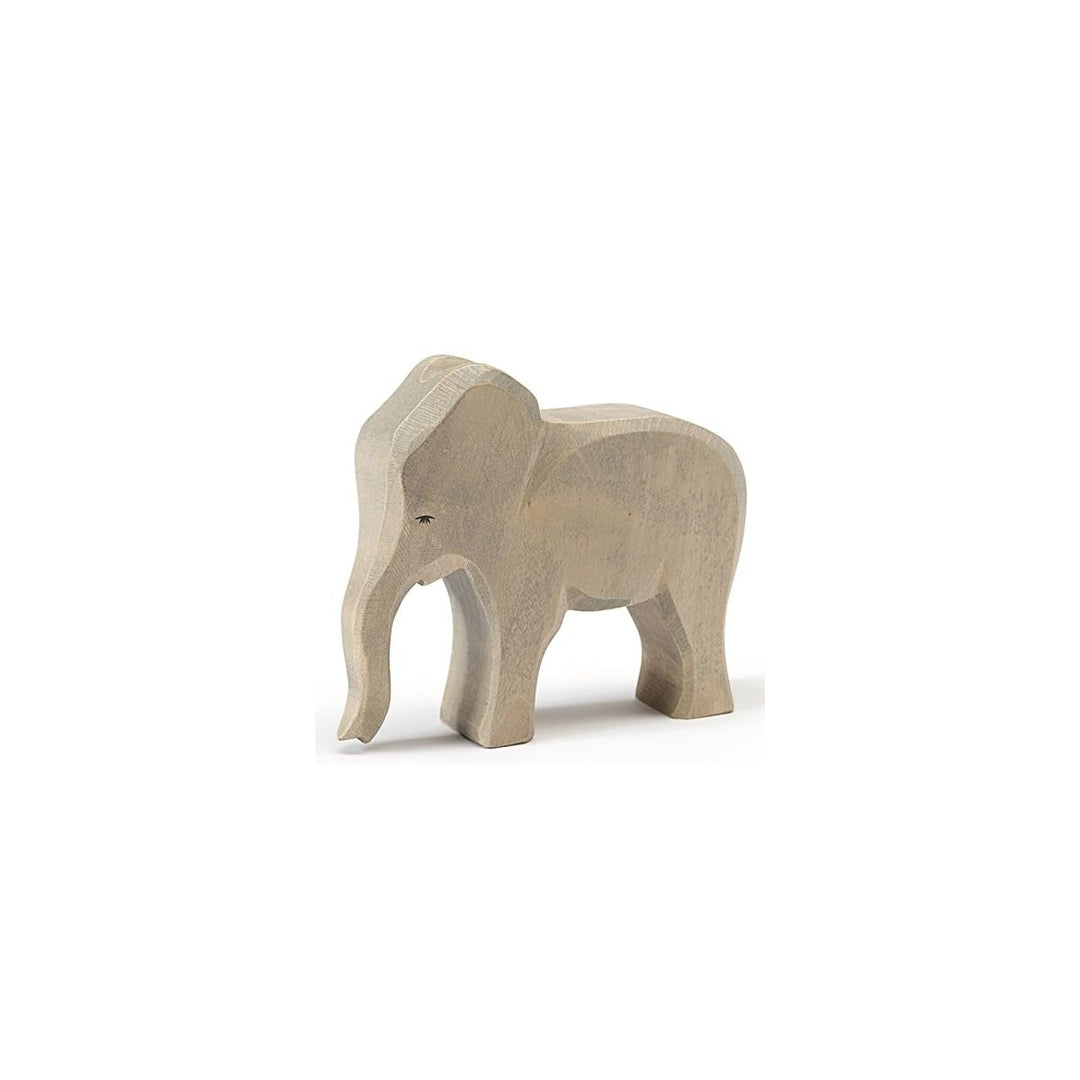 OSTHEIMER 20421 Elefantenkuh aus Holz Höhe 13,5cm