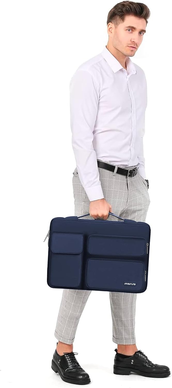 MOSISO 360 Schütz Laptoptasche 14 Zoll, 14 Zoll Laptop Tasche Hülle Kompatibel mit HP Lenovo Dell AS