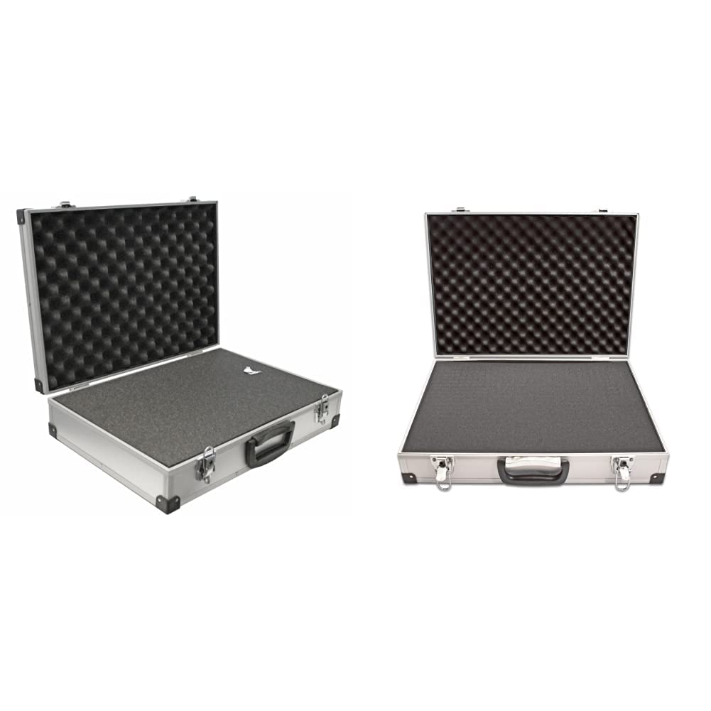 PeakTech 7265, Transportkoffer für Messinstrumente, Grösse XL (390 x 280 x 100 mm) & 7260 – Universa