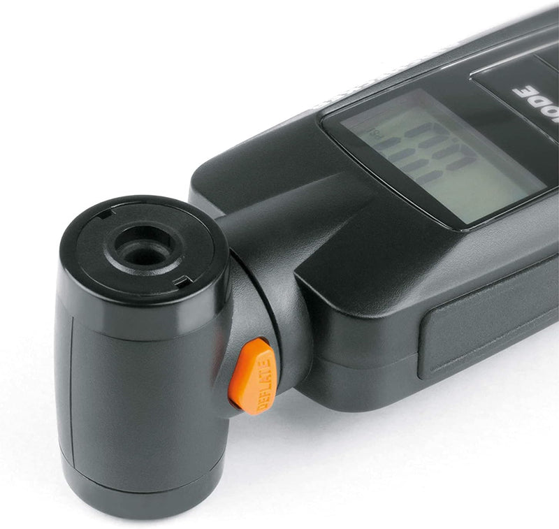 SKS GERMANY AIRCHECKER Digitaler Luftdruckprüfer (Fahrradzubehör, Reifendruckprüfer mit Ablassfunkti
