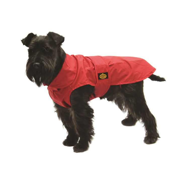 Fashion Dog Regenmantel für Hunde - Rot - 36 cm, 36 cm