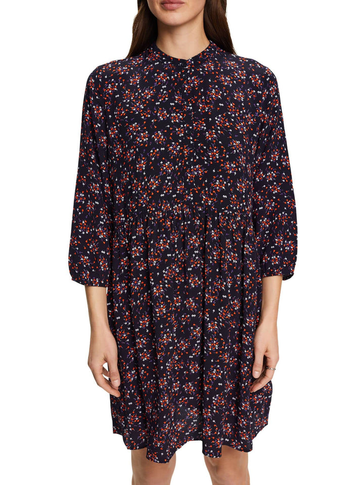 ESPRIT Damen 023ee1e302 Kleid 36 Navy, 36 Navy