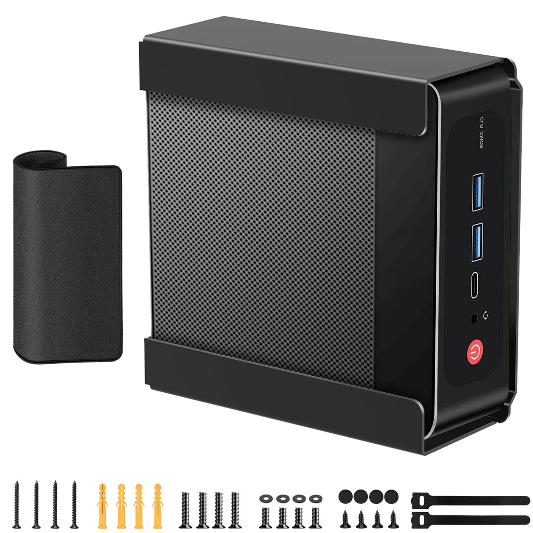 Metall Mini PC Halterung kompatibel mit Beelink SER8, SER6, SER9 | für Beelink SER9 Pro, EQi12, EQR6