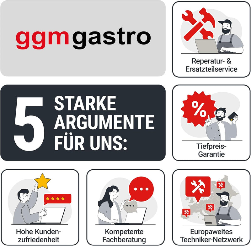 GGM Gastro | SBCH7 | Schokoladenbrunnen - 7 Etagen - Höhe: 100 cm