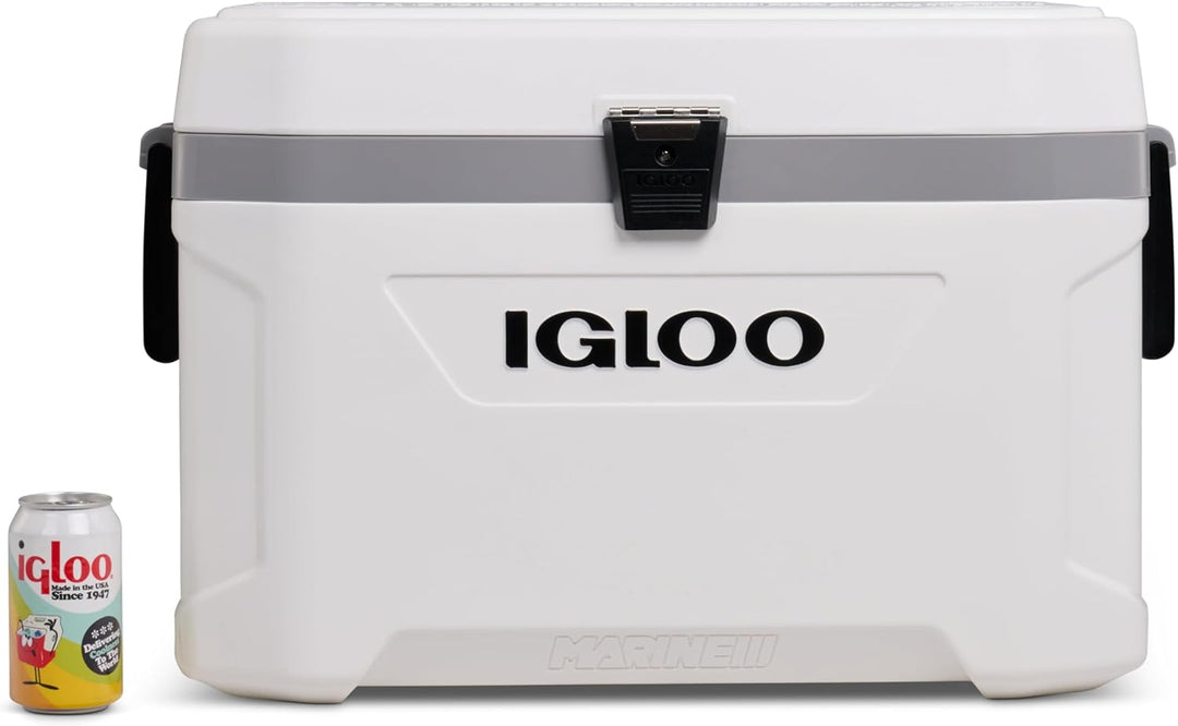 Igloo Marine Ultra 66L – Kühlbox mit THERMECOOL Isolierung – Cool Riser Technologie – Platz für 2-Li