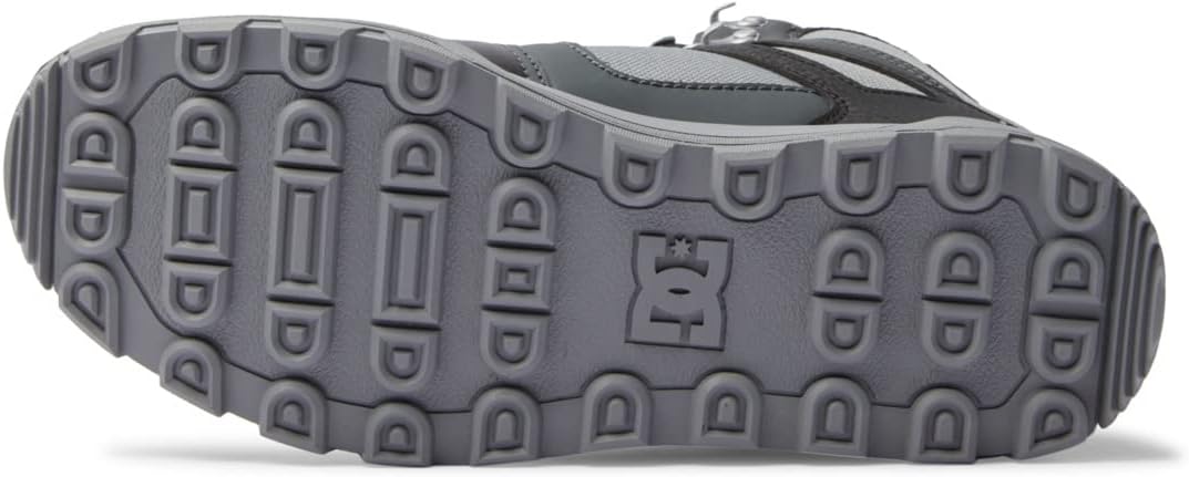 DC Shoes Herren Pure Hi Bootsschuh, 42 EU Black Grey Black