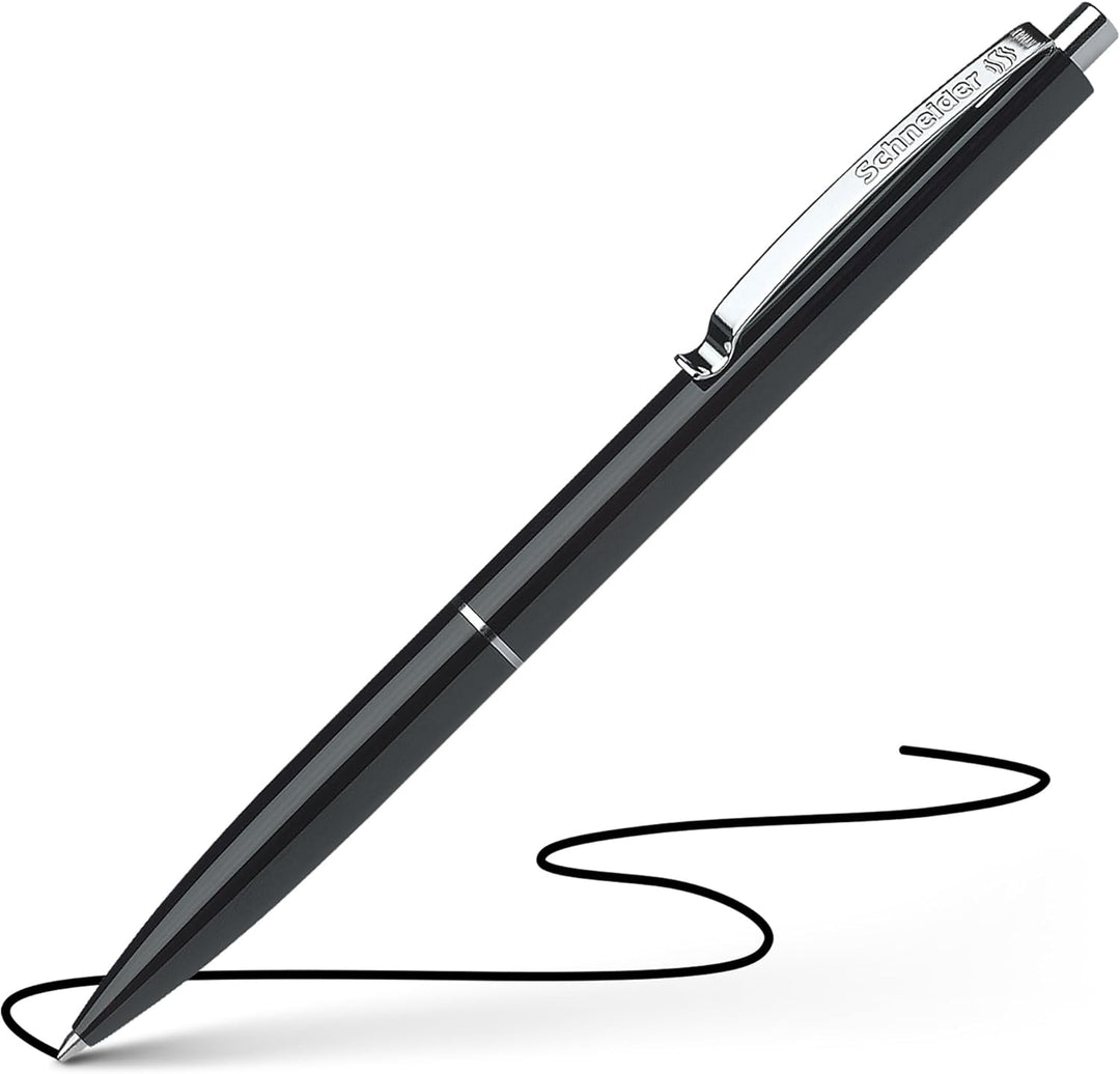 Schneider 3081 K15 Kugelschreiber (dokumentenecht, Strichstärke: M, Schreibfarbe: schwarz) 50 Stück,