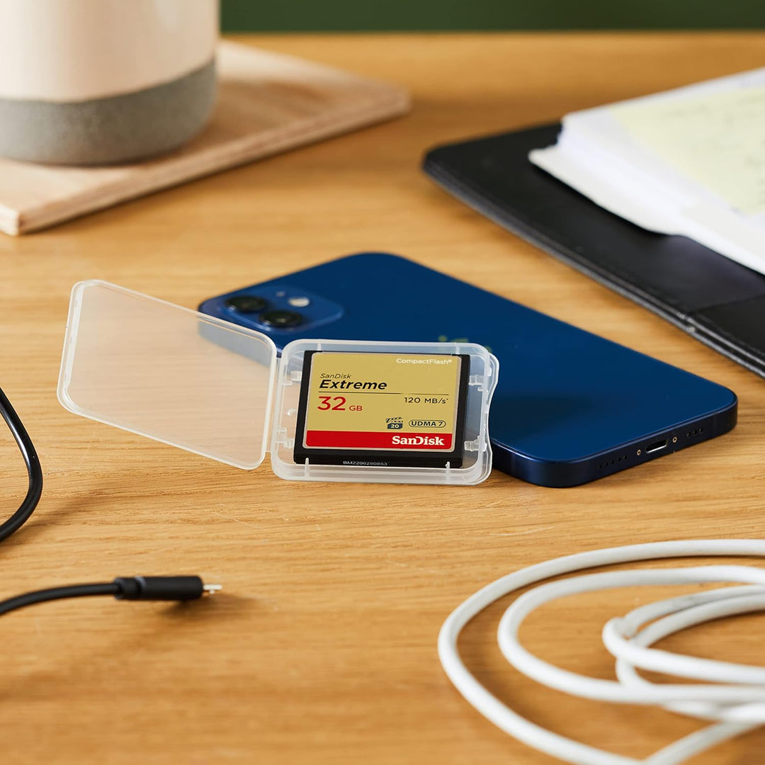 SanDisk Extreme CompactFlash Speicherkarte 32 GB (Für DSLR-Kameras, UDMA7, Schreiben mit 85 MB/s, Üb