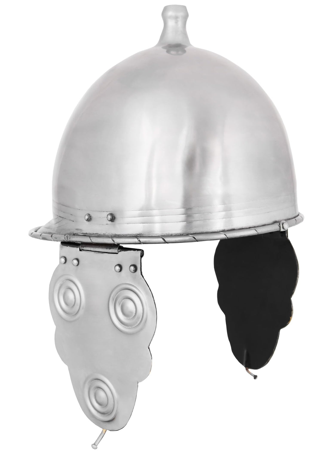 Keltischer Helm Montefortino, Stahl schaukampftauglich Ritterhelm LARP Wikinger
