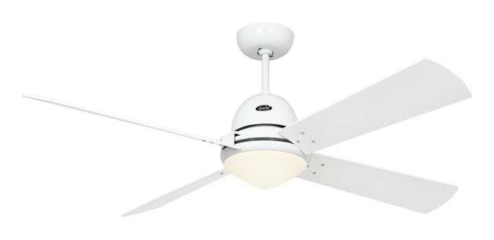 kaiserkraft | Deckenventilator LIBECCIO | ohne Fernbedienung | Kirschbaum/Ahorn/Lack lichtgrau/Lack