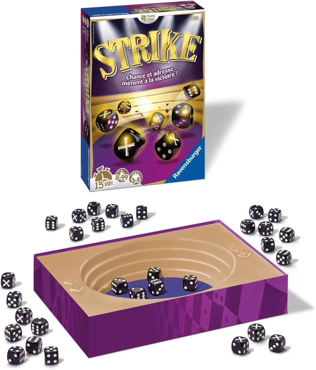 Ravensburger 26572 - Strike ( Französische Version )