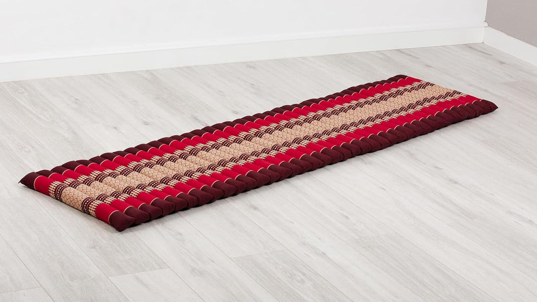 livasia Rollmatte Rollmatratze S schmal - 200x50x4,5cm - Gästebett Gästematratze 1 Person mit Muster