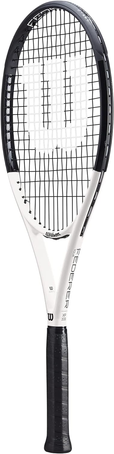 Wilson Federer Tour XP 103 Graphit Tennisschläger (erhältlich in L1 bis L4) L3 (4 3/8"), L3 (4 3/8")