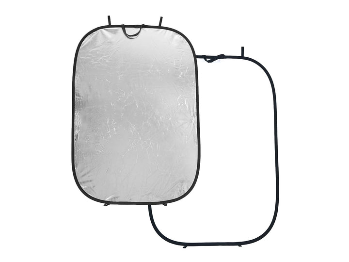 Manfrotto Faltreflektor Silber/Weiss 180x125cm, Silber/Weiss