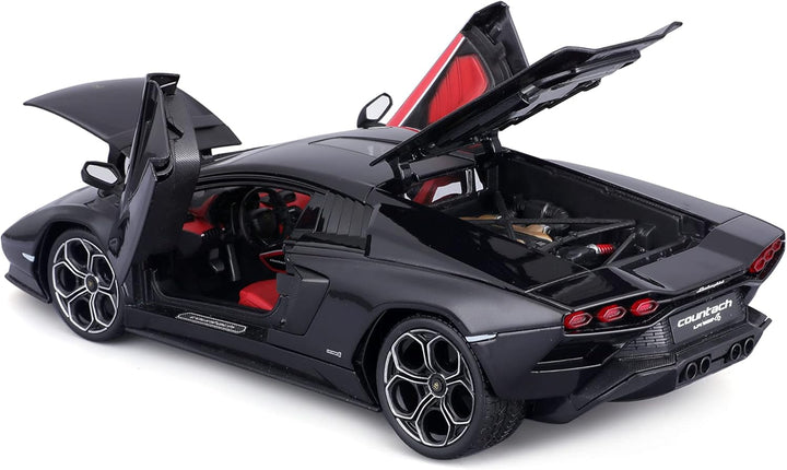 Maisto Lamborghini Countach LPI-800: Modellauto im Massstab 1:18, Türen, Kofferraum und Motorhaube b