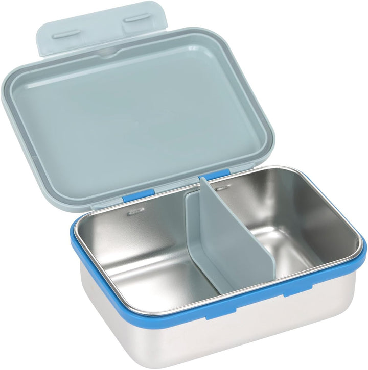 LÄSSIG Kinder Brotdose Edelstahl Lunchbox Frühstücksbox Nachhaltig Kindergarten Schule/Lunchbox Stai