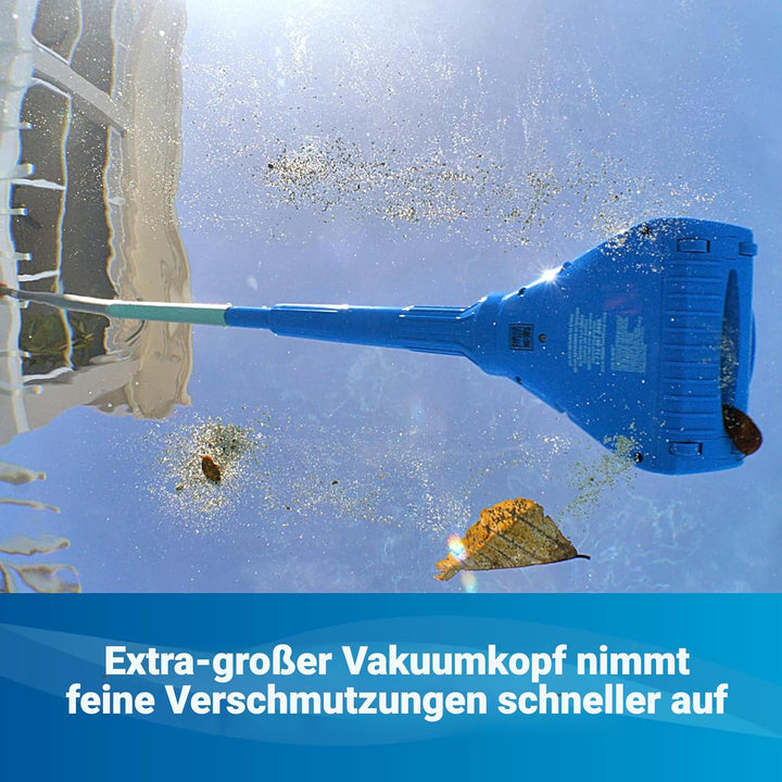 Water Tech Pool Blaster Aqua Broom Xl Ultra Schwimmbadstaubsauger, Poolsauger Mit Xl Saugknopf, Hand