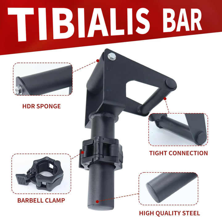 MARLANG Solo Tib Bar Tibialis Trainer Tibialis Bar Knees Over Toes Equipment Tibialis Raise Tibia Do
