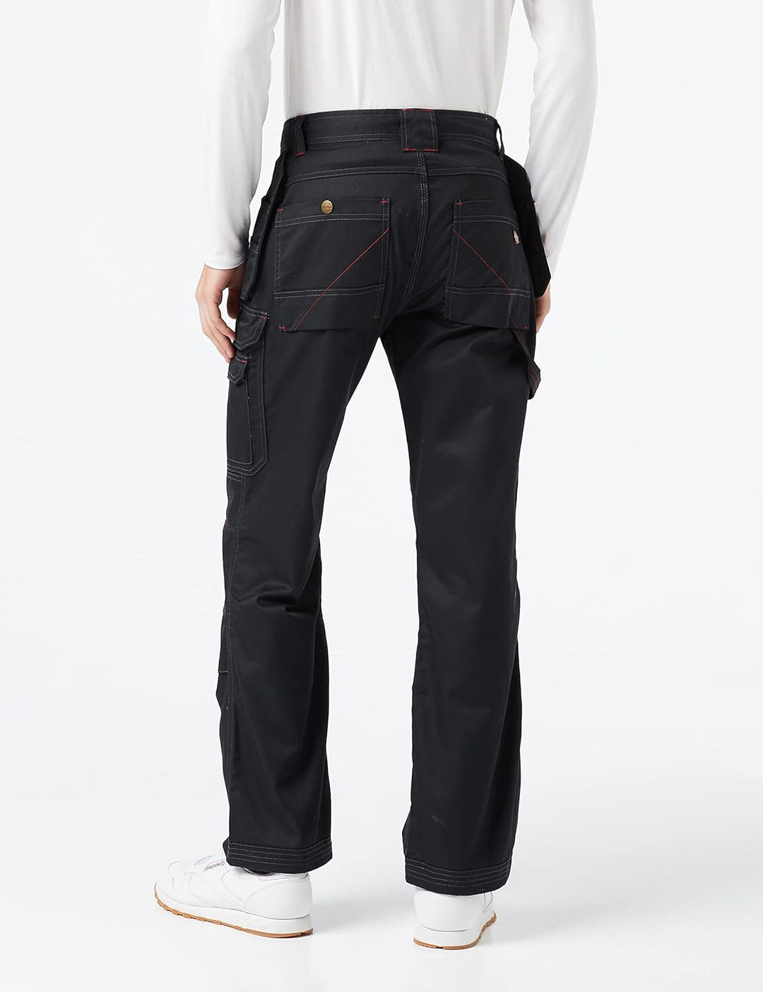 Dickies - Trousers for Men, Redhawk Pro Pants, Regular Fit, Black, 30W30W/34L Schwarz 30W / 34L, Sch