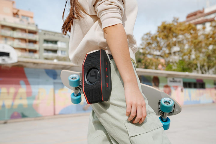 Teufel ROCKSTER GO 2 Stereo Set Bluetooth Speaker - Tragbarer Lautsprecher für draussen, mit Langer