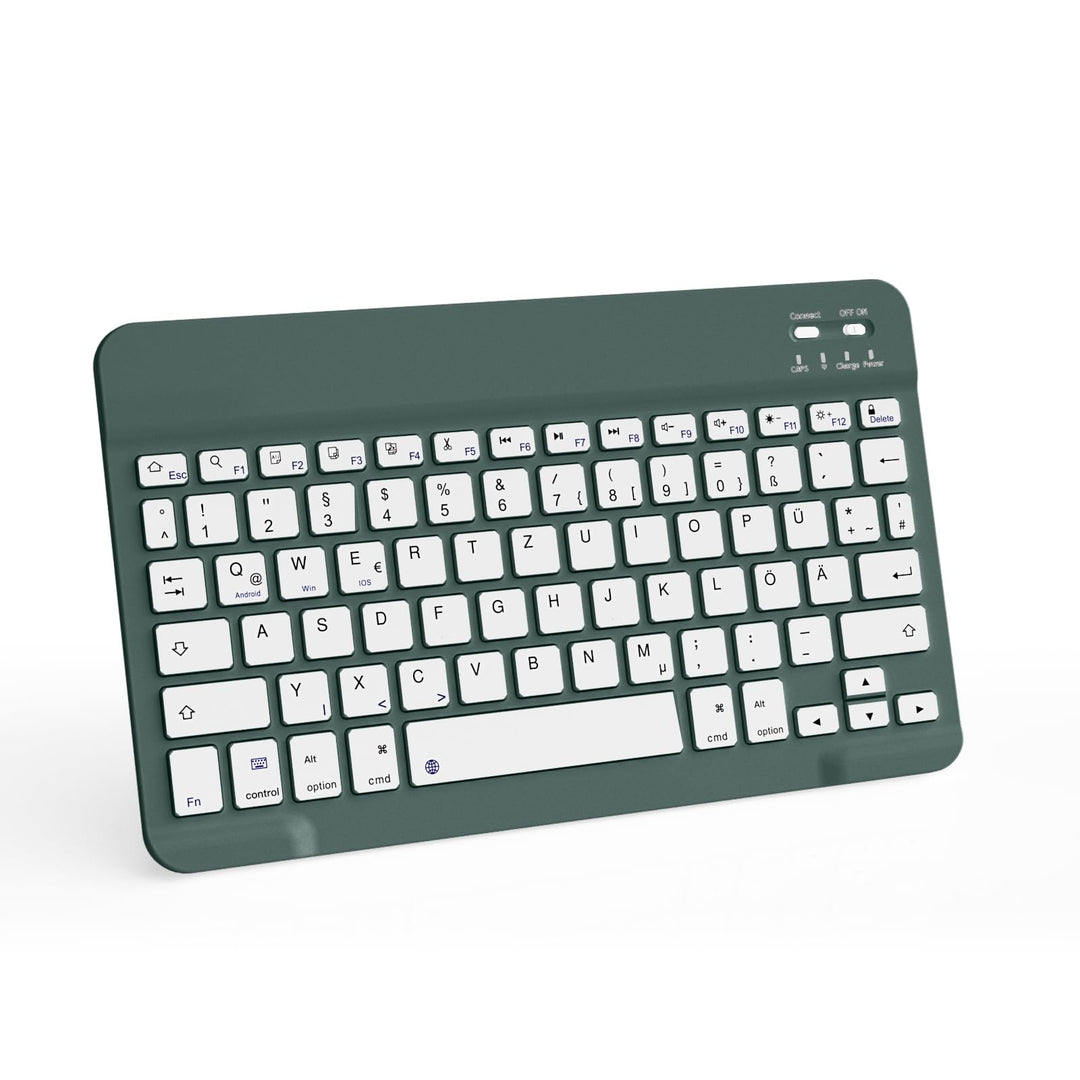 JKSML Tragbare Kabellose Bluetooth Tastatur, Deutsche QWERTZ Layout | | für iPad Air/Pro/Mini/iPad 1