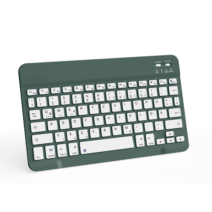 JKSML Tragbare Kabellose Bluetooth Tastatur, Deutsche QWERTZ Layout | | für iPad Air/Pro/Mini/iPad 1