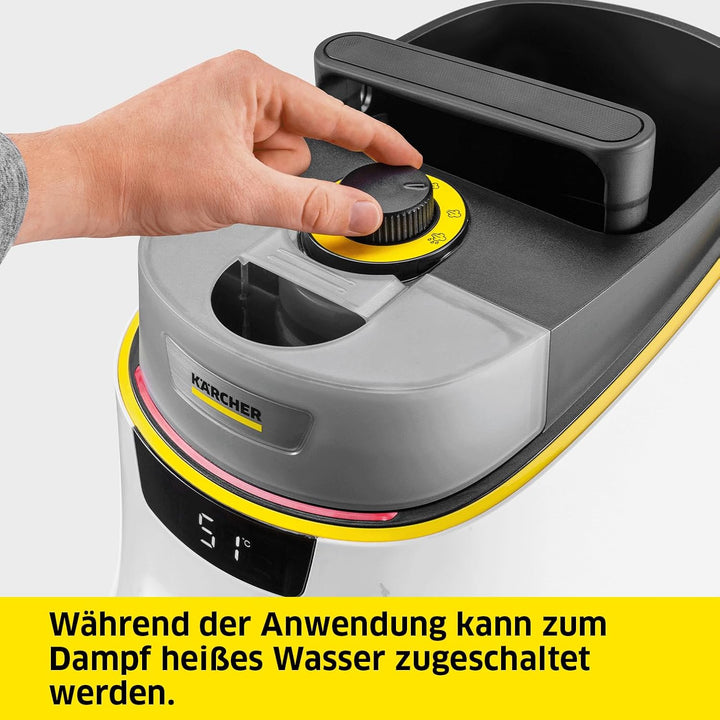 Kärcher Dampfreiniger SC 5 Deluxe Signature Line, 4 Bar, ca 130 m² Flächenleistung, 2250 W Heizleist