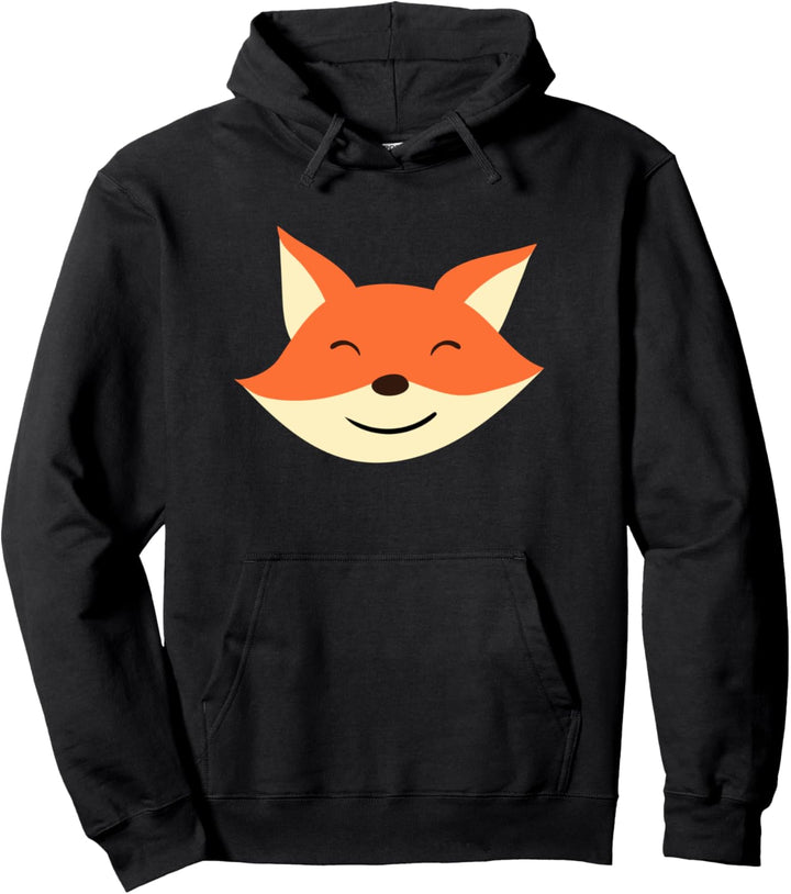 Lustiges Tiergesicht, niedliches Fuchs-Kostüm für Kinder Pullover Hoodie