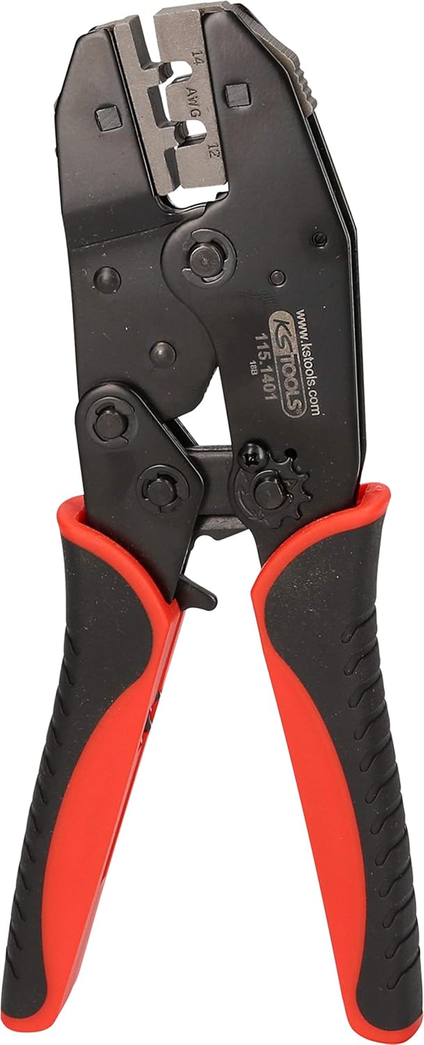 KS Tools Crimpzange für Deutsch DT und Deutsch Dtp, Durchmesser 2, 5/4, 0 mm²