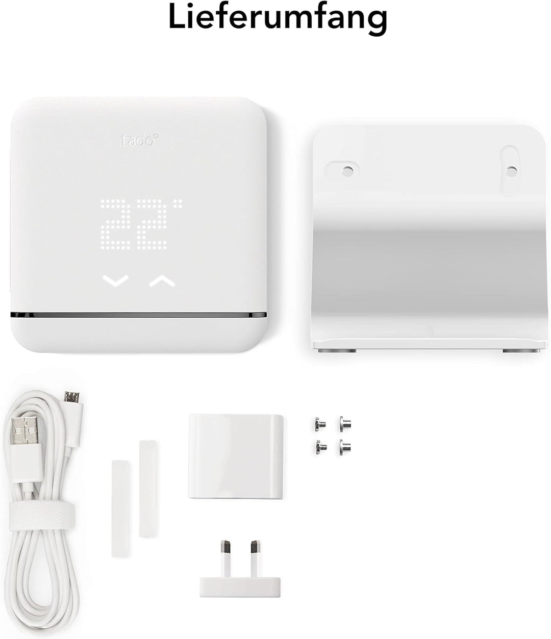 tado° smarte Klimaanlagensteuerung V3+ mit Standfuss – Klimaanlage digital steuern per App – optimal