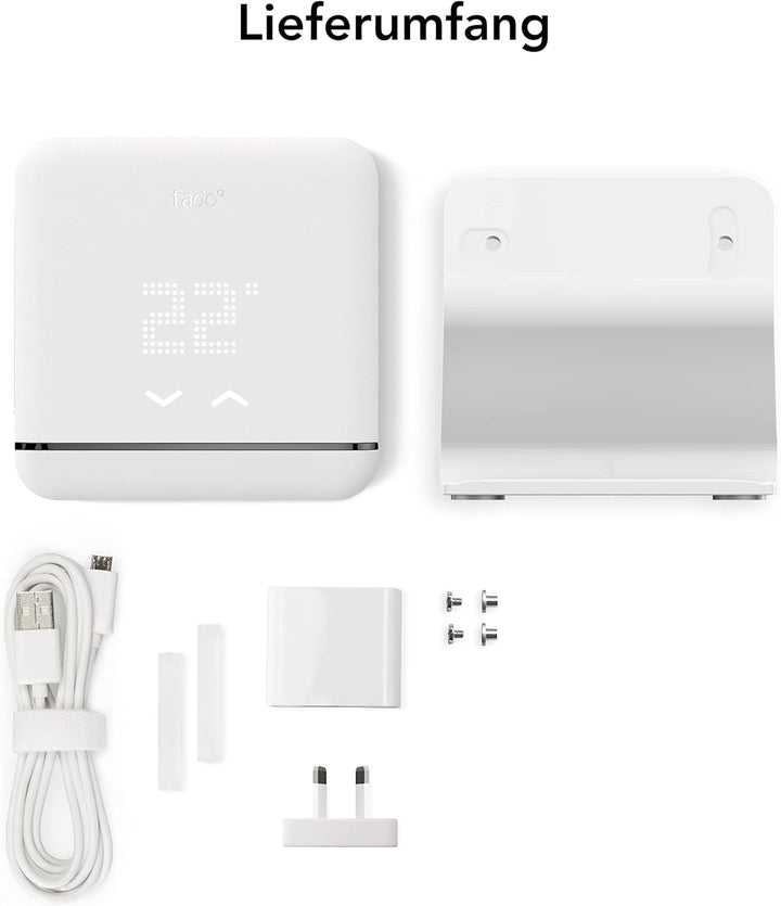 tado° smarte Klimaanlagensteuerung V3+ mit Standfuss – Klimaanlage digital steuern per App – optimal
