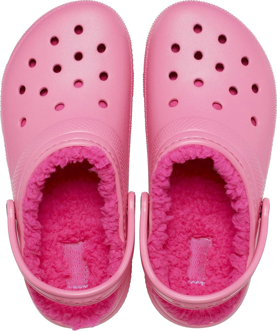 Crocs Unisex Kinder Classic Lined Clogs | Fuzzy SlippersHolzschuh 30 EU Hyper Pink, 30 EU Hyper Pink