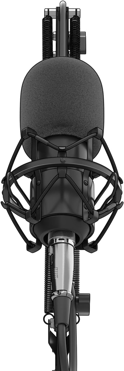 Genesis Radium 300 XLR Studio-Kondensatormikrofon-Set – Inkl. Gelenkarm, Pop-Filter, Mikrofonspinne