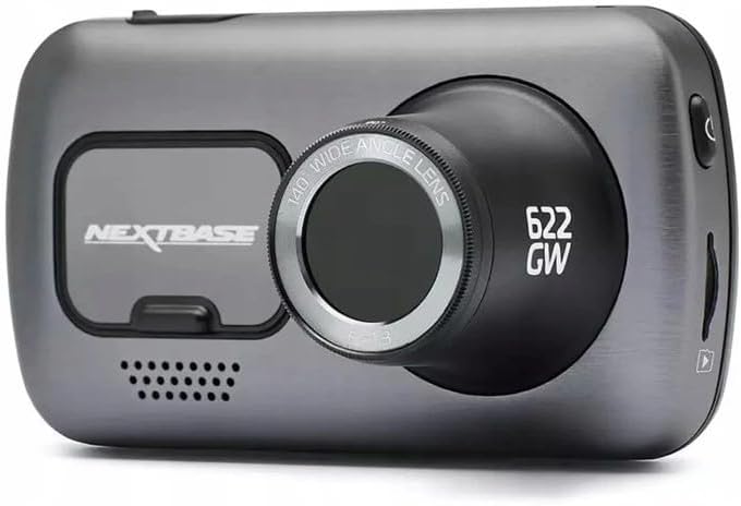 Nextbase 622GW – Autokamera Dashcam Auto – ultraklaren 4K/30fps Aufzeichnung- Super Slow Motion mit