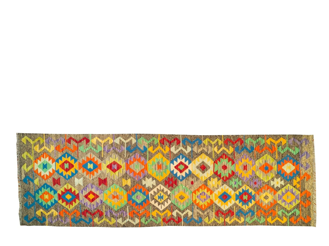 WEIDENPROFI TribalArt Teppich, orientalischer Webteppich, Läufer in Handarbeit gewebt (LxB) ca. 87 x