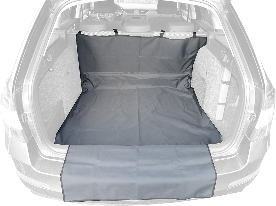 LANCO Automotive Premium Kofferraummatte 2-Teilig | LI-8911 | Multifunktional | Ca. 145 x 115 cm + 7