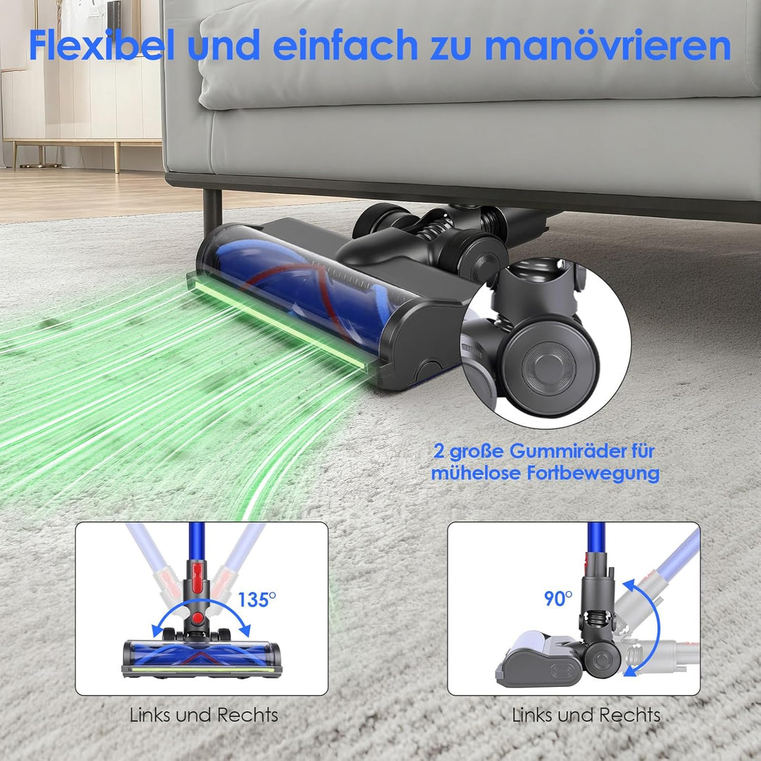 Bürste Ersatzteile mit Staubdetektionsfunktion kompatibel für Dyson V7 V8 V10 V11 V15 Staubsaugern B