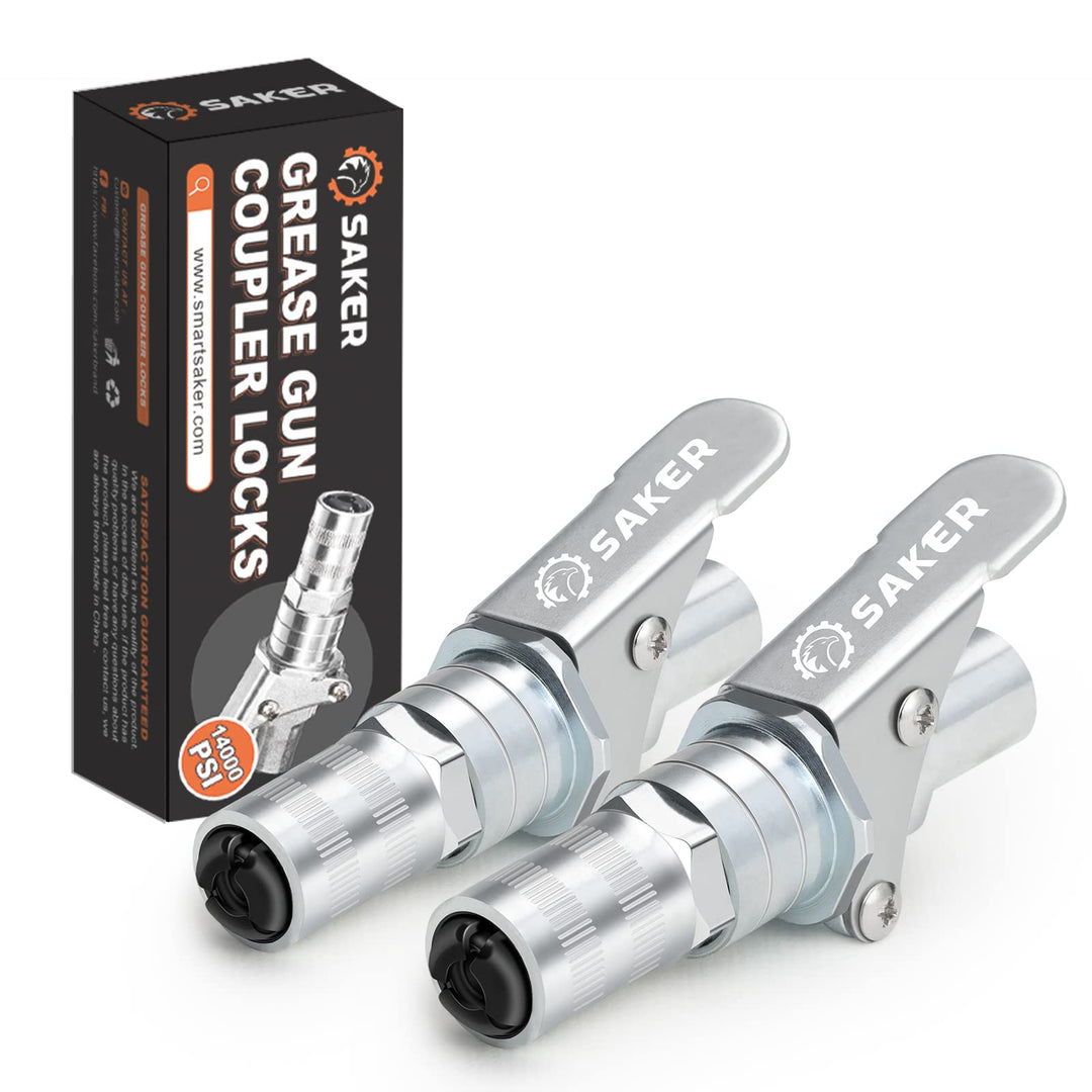 Saker Schnellkupplung für Fettpresse-Upgrade auf 12000 PSI, Duty Quick Release Grease Coupler, kompa