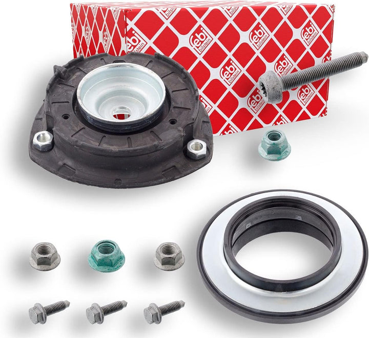 febi bilstein 45497 Federbeinstützlagersatz mit Kugellager, Schrauben und Mutter , 1 Stück Single, S