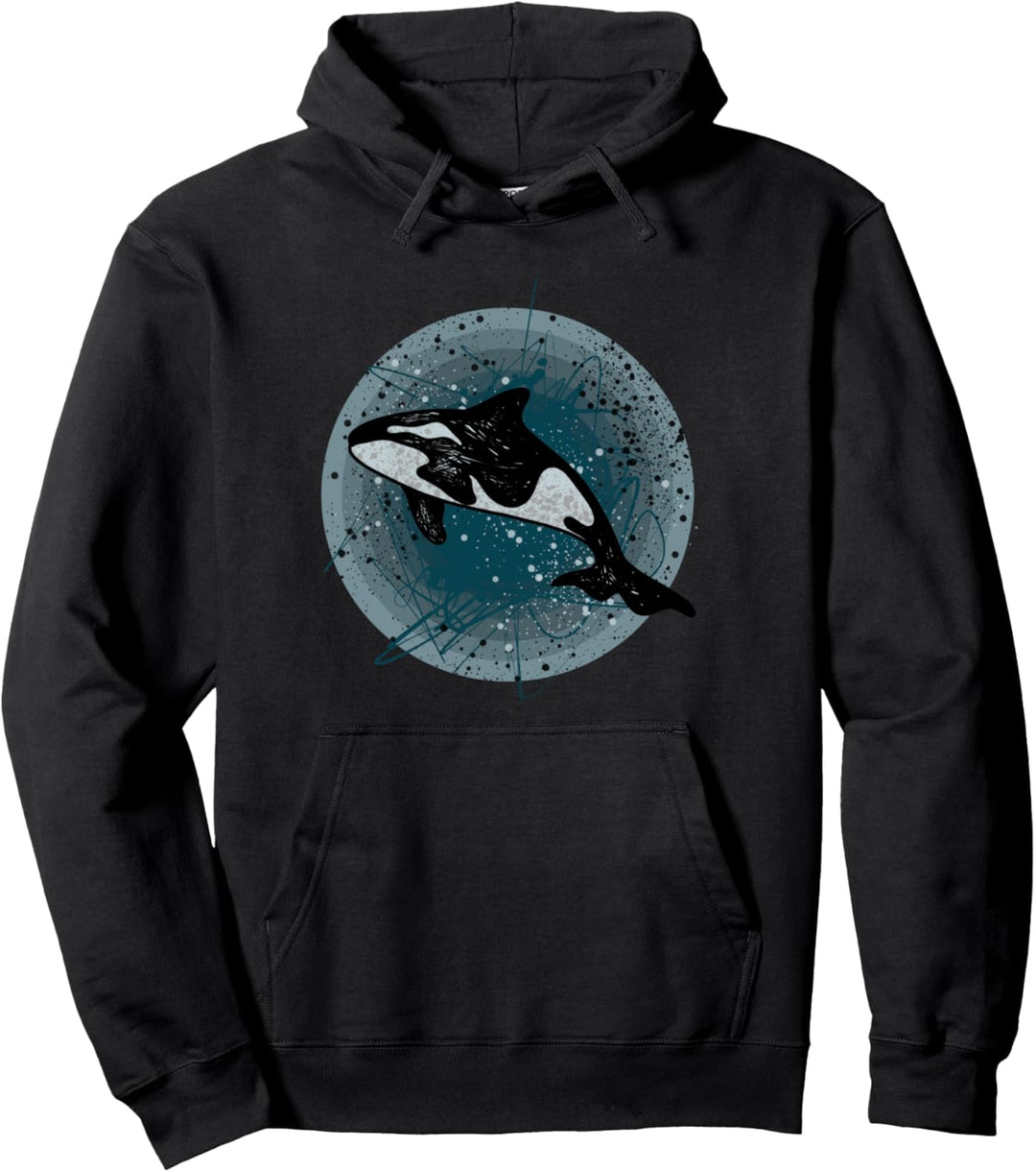 Killerwal Orca Orcas Geschenk Pullover Hoodie