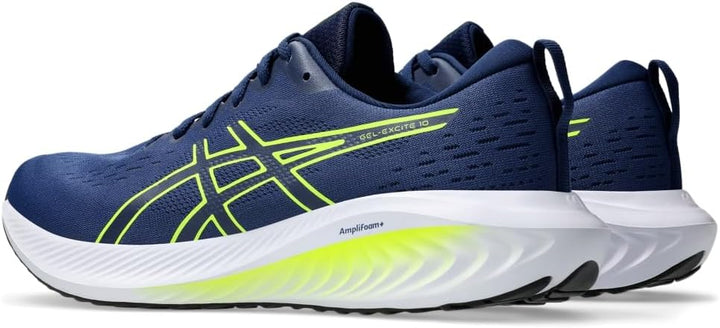 ASICS Herren Gel-Excite 10Sneaker 40 EU Blue Expanse Safety Yellow, 40 EU Blue Expanse Safety Yellow