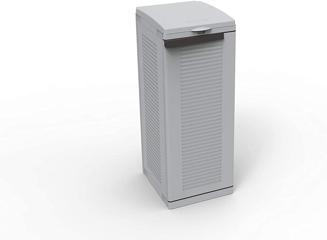 TERRY, Ecocab 1 Schrank für Differenzsammlung, für den Innenbereich, Material: Kunststoff grau 1 Com