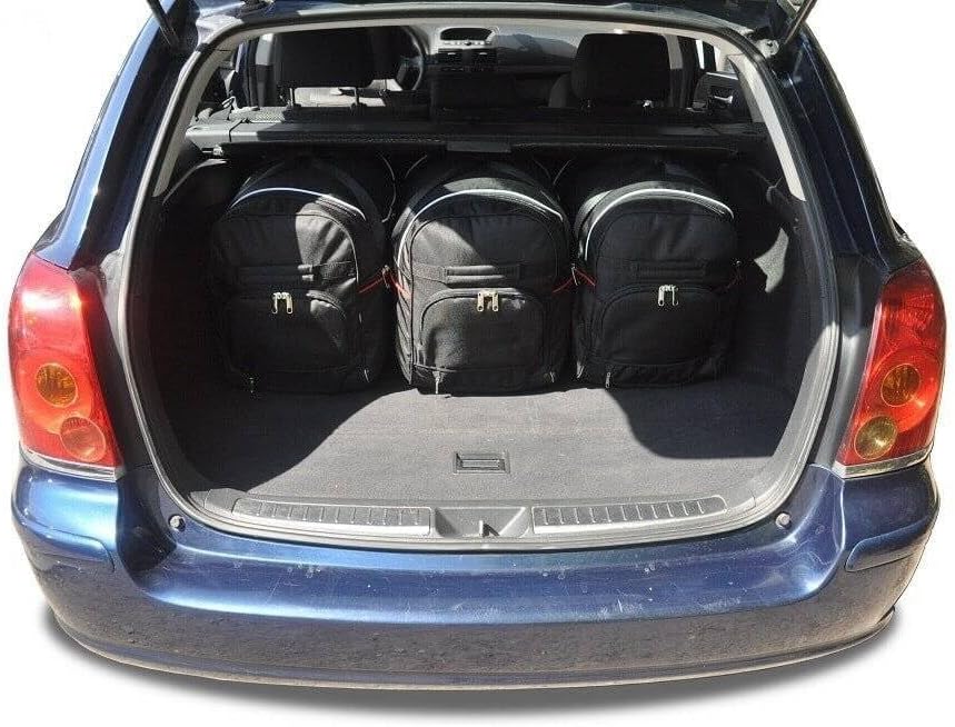 KJUST Kofferraumtaschen 5 stk kompatibel mit TOYOTA AVENSIS WAGON II 2002-2009