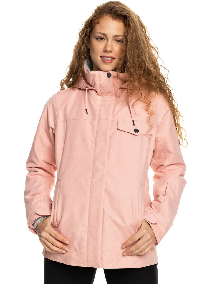 Roxy Damen Billie Jk Snowboardjacke M Mellow Rose, M Mellow Rose