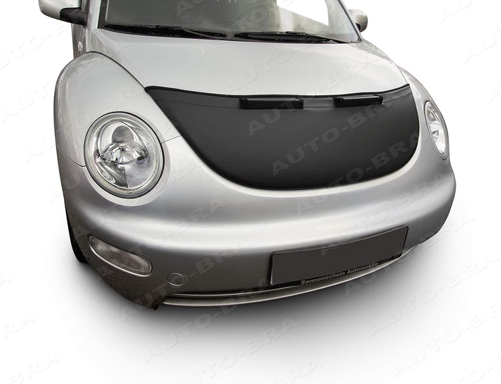 AB-00728 CARBON OPTIK Auto Bra kompatibel mit VW Volkswagen New Beetle Bj. 1998-2010 Haubenbra Stein
