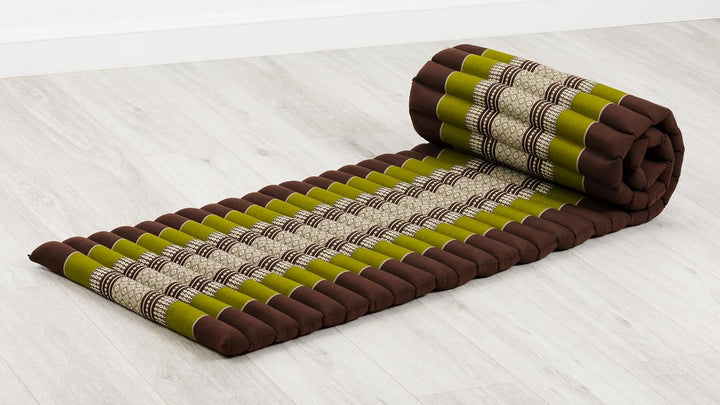 livasia Rollmatte Rollmatratze S schmal - 200x50x4,5cm - Gästebett Gästematratze 1 Person mit Muster
